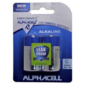 Alphacell Alkaline C-Cell Battery