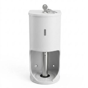 Toilet Roll Holder Tr2 White Steel
