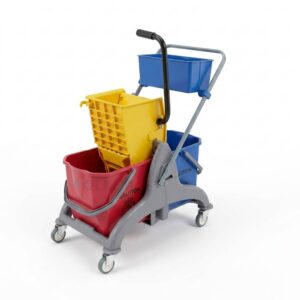Double Mopping Bucket And Caddy