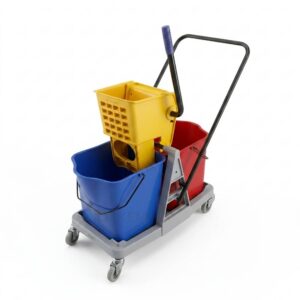 Double Mopping Bucket Wringer 50L