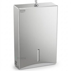 Excel Compact Folded Towel Dispenser - Stainless Steel