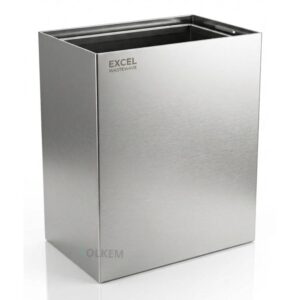 Excel Wastecare Bin Stainless Steel 27L